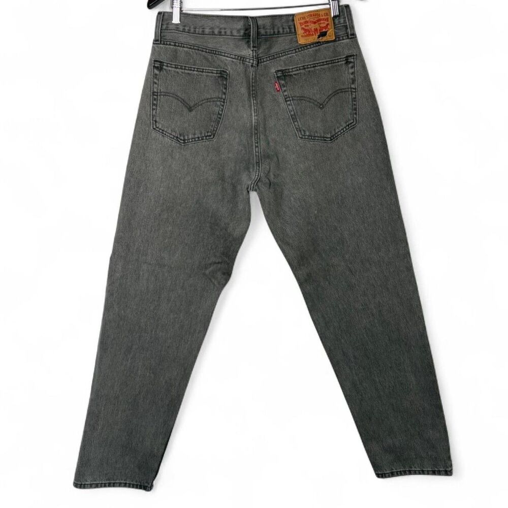 Levi's 550 Relaxed Fit Gray Charcoal Wash Jeans Men's 33x32 2010s Denim - Picture 3 of 9